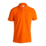 Goedkope katoenen polo's in diverse kleuren 180 g/m2 Keya kleur oranje