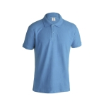 Goedkope katoenen polo's in diverse kleuren 180 g/m2 Keya kleur lichtblauw  negende weergave