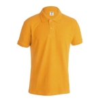 Goedkope katoenen polo's in diverse kleuren 180 g/m2 Keya kleur donkergeel