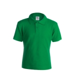 Personaliseerbare kinderpolo van 100% katoen 180 g/m2 Keya kleur groen