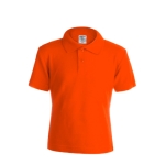 Personaliseerbare kinderpolo van 100% katoen 180 g/m2 Keya kleur oranje