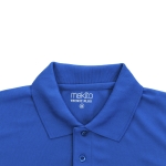 Promotioneel technisch ademend polyester poloshirt 180 g/m2 MKT kleur blauw vijfde weergave