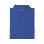 Promotioneel technisch ademend polyester poloshirt 180 g/m2 MKT kleur blauw zevende weergave