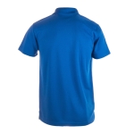 Promotioneel technisch ademend polyester poloshirt 180 g/m2 MKT kleur blauw