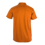 Promotioneel technisch ademend polyester poloshirt 180 g/m2 MKT kleur oranje