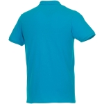 Ecologische polo van katoen en polyester Elevate NXT 220 g/m2 derde weergave achterkant