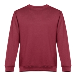 Sweatshirt in diverse kleuren polyester en katoen 300 g/m2 THC Delta kleur bordeaux