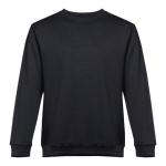 Sweatshirt in diverse kleuren polyester en katoen 300 g/m2 THC Delta kleur zwart