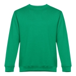 Sweatshirt in diverse kleuren polyester en katoen 300 g/m2 THC Delta kleur groen