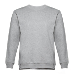 Sweatshirt in diverse kleuren polyester en katoen 300 g/m2 THC Delta kleur gemarmerd grijs