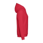 Sweatshirts in meerdere kleuren unisex met capuchon 320 g/m2 THC Phoenix kleur rood derde weergave