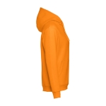 Sweatshirts in meerdere kleuren unisex met capuchon 320 g/m2 THC Phoenix kleur oranje derde weergave