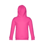 Trui bedrukken van katoen en polyester 320 g/m2 THC Phoenix Kids kleur fuchsia vierde weergave