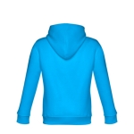 Trui bedrukken van katoen en polyester 320 g/m2 THC Phoenix Kids kleur cyaan blauw