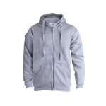 Goedkope katoenen en polyester sweatshirts met capuchon 280 g/m2 Keya kleur grijs  negende weergave