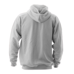 Goedkope katoenen en polyester sweatshirts met capuchon 280 g/m2 Keya kleur grijs