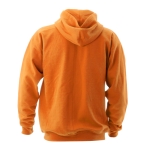 Goedkope katoenen en polyester sweatshirts met capuchon 280 g/m2 Keya kleur oranje