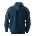 Goedkope katoenen en polyester sweatshirts met capuchon 280 g/m2 Keya kleur marineblauw