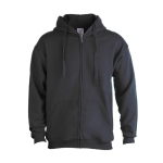 Goedkope katoenen en polyester sweatshirts met capuchon 280 g/m2 Keya kleur donkerblauw tweede weergave