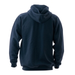 Goedkope katoenen en polyester sweatshirts met capuchon 280 g/m2 Keya kleur donkerblauw