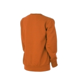 Polyester unisex sport kindersweatshirt Roma Basic 265 g/m2 kleur oranje