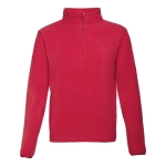 Unisex polyester fleece jassen bedrukken 260 g/m2 THC Vienna kleur rood