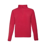 Unisex polyester fleece jassen bedrukken 260 g/m2 THC Vienna kleur rood eerste weergave