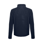 Unisex polyester fleece jassen bedrukken 260 g/m2 THC Vienna kleur marineblauw tweede weergave