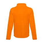 Geborduurde polyester fleece jas 260 g/m2 THC Helsinki kleur oranje