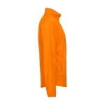 Geborduurde polyester fleece jas 260 g/m2 THC Helsinki kleur oranje derde weergave