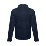 Geborduurde polyester fleece jas 260 g/m2 THC Helsinki kleur marineblauw tweede weergave