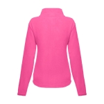 Getailleerde fleece jas van polyester 260 g/m2 THC Helsinki kleur roze tweede weergave