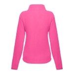 Getailleerde fleece jas van polyester 260 g/m2 THC Helsinki kleur roze