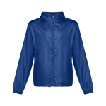 Unisex basic polyester windjack 65 g/m2 THC Dublin kleur blauw eerste weergave