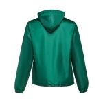 Unisex basic polyester windjack 65 g/m2 THC Dublin kleur donkergroen tweede weergave