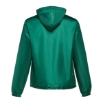 Unisex basic polyester windjack 65 g/m2 THC Dublin kleur donkergroen