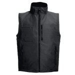 Werkjas om te bouwen tot polyester vest 170 g/m2 THC Astana kleur zwart vierde weergave