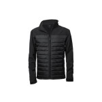 Waterdichte softshell jassen van polyester MKT Cornal kleur zwart  negende weergave