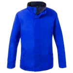 Waterdichte polyester parka binnenkant van fleece 200 g/m2 MKT Flogox kleur blauw  negende weergave