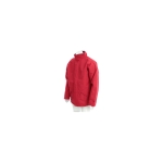 Waterdichte polyester parka binnenkant van fleece 200 g/m2 MKT Flogox kleur rood tweede weergave