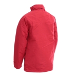 Waterdichte polyester parka binnenkant van fleece 200 g/m2 MKT Flogox kleur rood