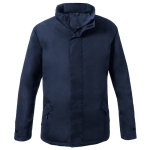 Waterdichte polyester parka binnenkant van fleece 200 g/m2 MKT Flogox kleur marineblauw  negende weergave