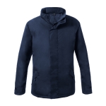 Waterdichte polyester parka binnenkant van fleece 200 g/m2 MKT Flogox kleur marineblauw  negende weergave