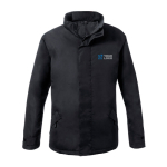 Waterdichte polyester parka binnenkant van fleece 200 g/m2 MKT Flogox met jouw bedrukking