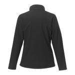 Softshelljassen bedrukken met logo polyester 250 g/m2 Elevate Essentials kleur zwart