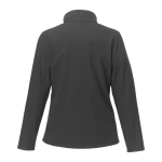 Softshelljassen bedrukken met logo polyester 250 g/m2 Elevate Essentials kleur donkergrijs