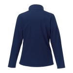 Softshelljassen bedrukken met logo polyester 250 g/m2 Elevate Essentials kleur marineblauw