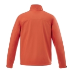 Softshell jassen met logo voor bedrijven polyester 270 g/m2 Elevate Life kleur oranje