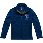 Softshell jassen met logo voor bedrijven polyester 270 g/m2 Elevate Life weergave zeefdruk