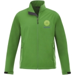 Softshell jassen met logo voor bedrijven polyester 270 g/m2 Elevate Life weergave zeefdruk